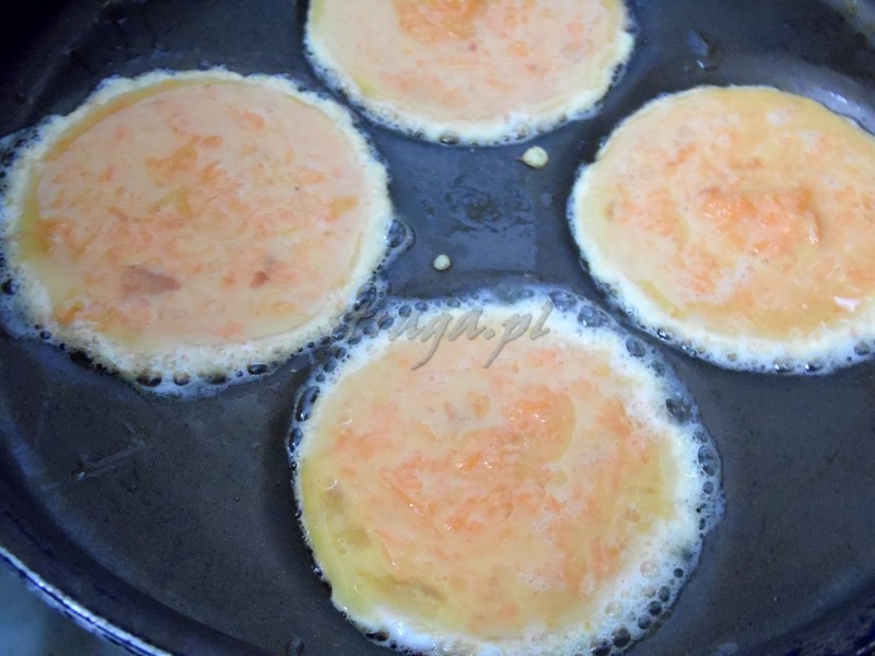omlety z marchewką