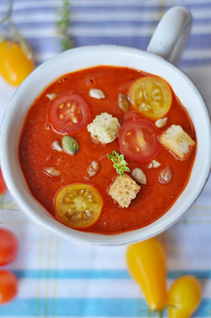 pomidorowa zupa krem