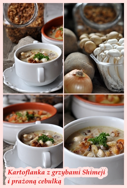 zupa ziemniaczana z grzybami