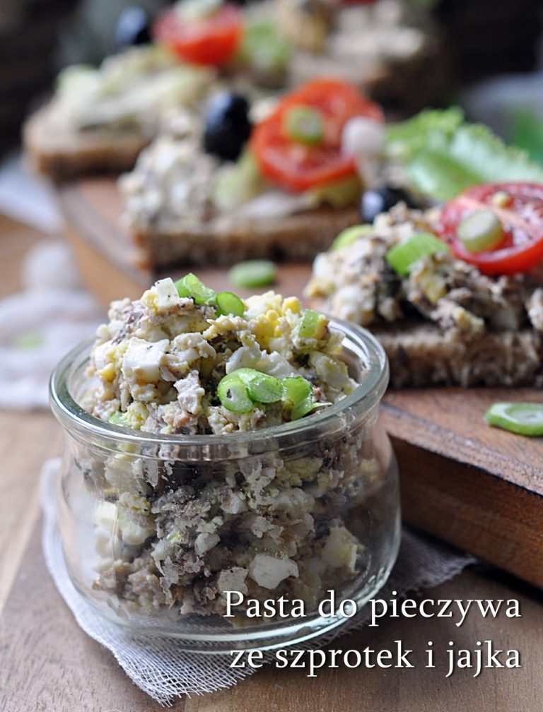 Pasta Do Pieczywa Ze Szprotek I Jajka Damsko M Skie Spojrzenie Na Kuchni