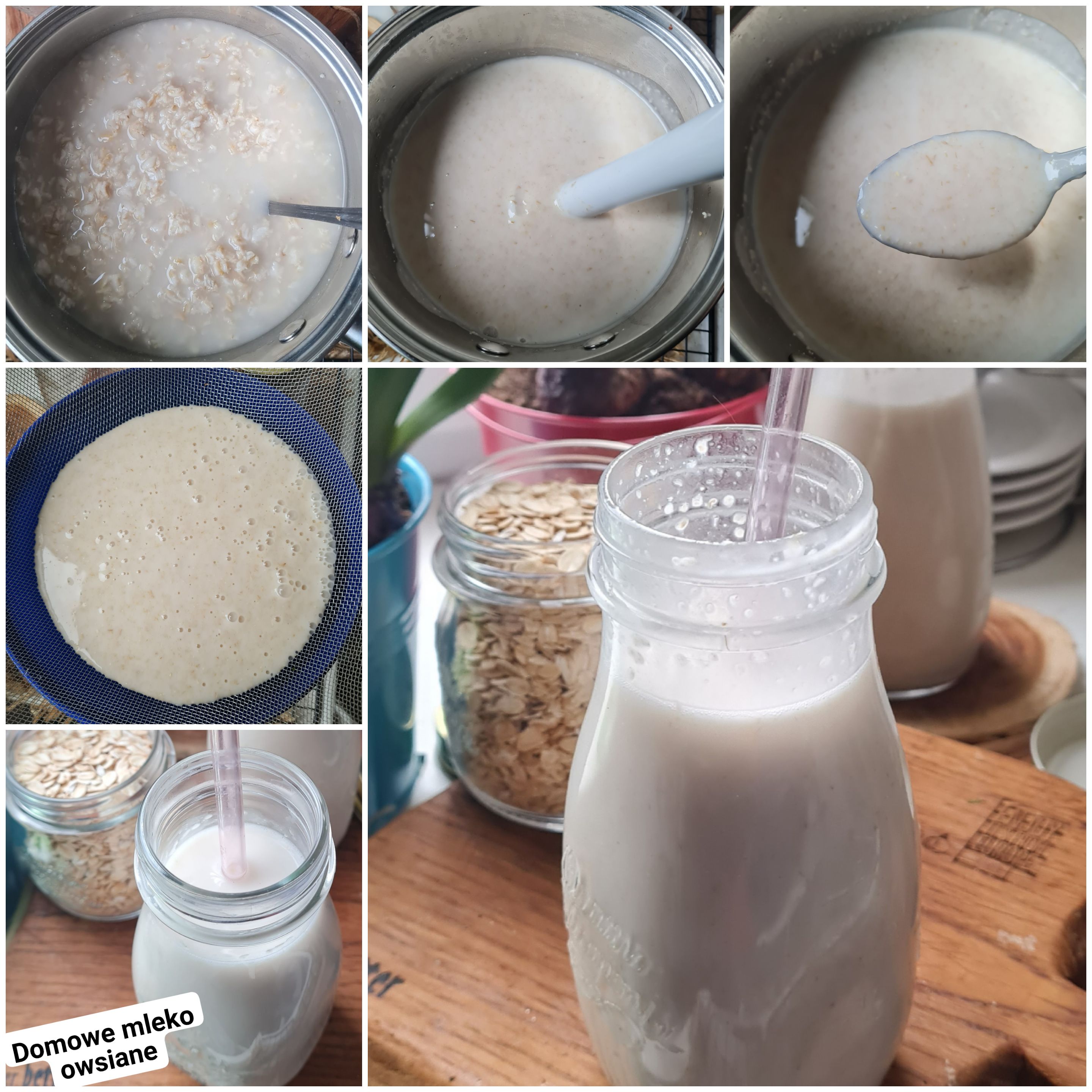 Jak zrobić mleko owsiane