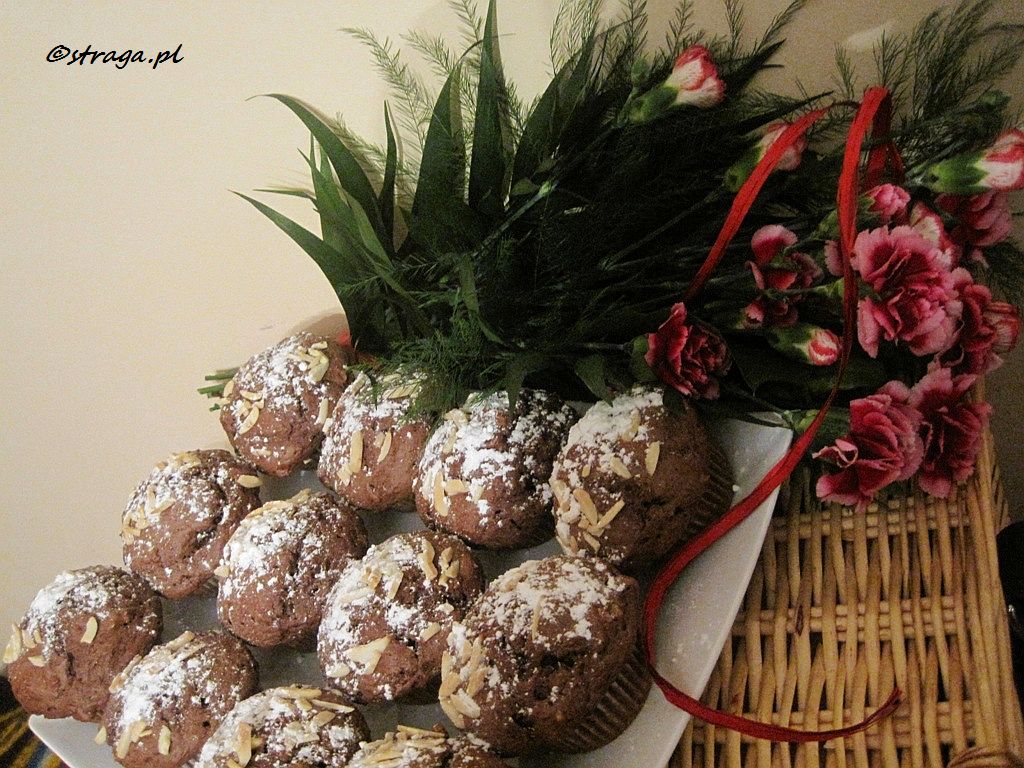 Muffiny piernikowe