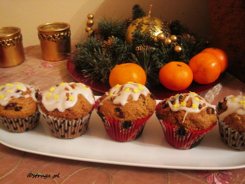 Świąteczne przepisy. Muffiny cynamonowe