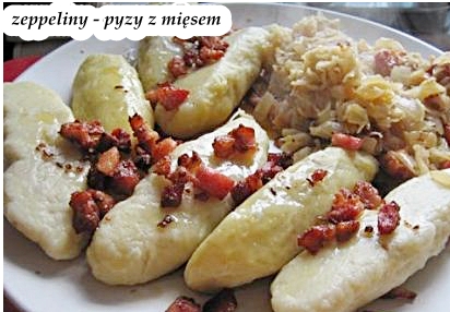 Cepeliny. Pyzy z mięsem