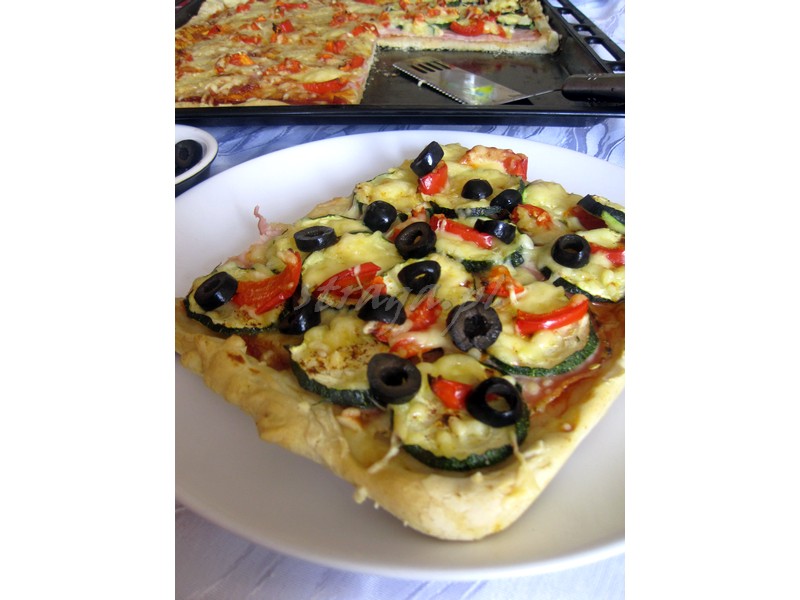 Pizza o dwóch smakach