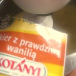 do ciasta dodać cukier z prawdziwą wanilią
