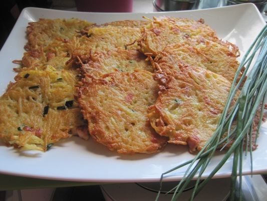Placki ziemniaczane (z imbirem i chili)