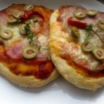 pizza mini z mozzarellą