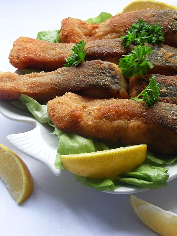 Karp smażony w panierce