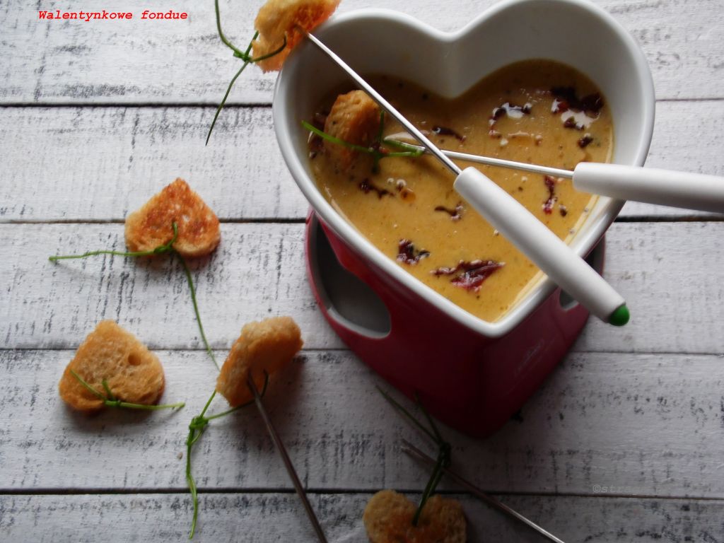 Fondue walentynkowe