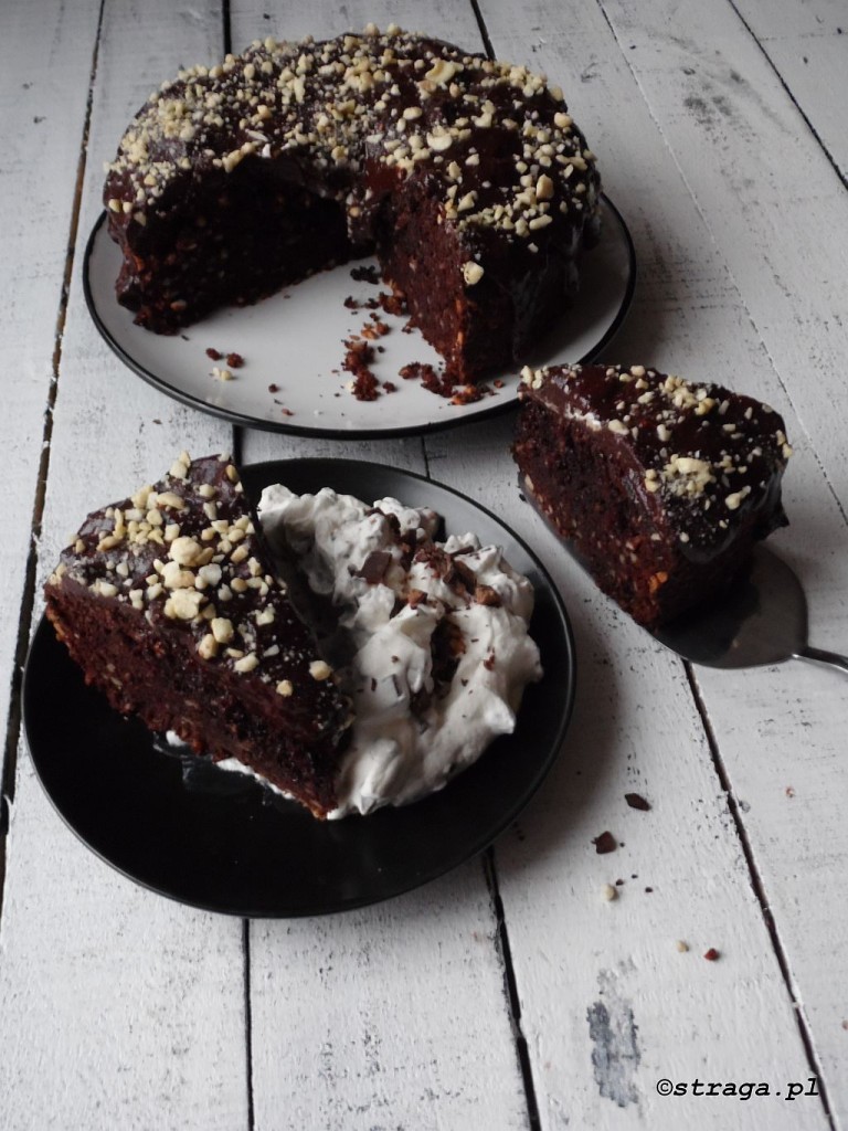 Orzechowe Brownie (torcik)