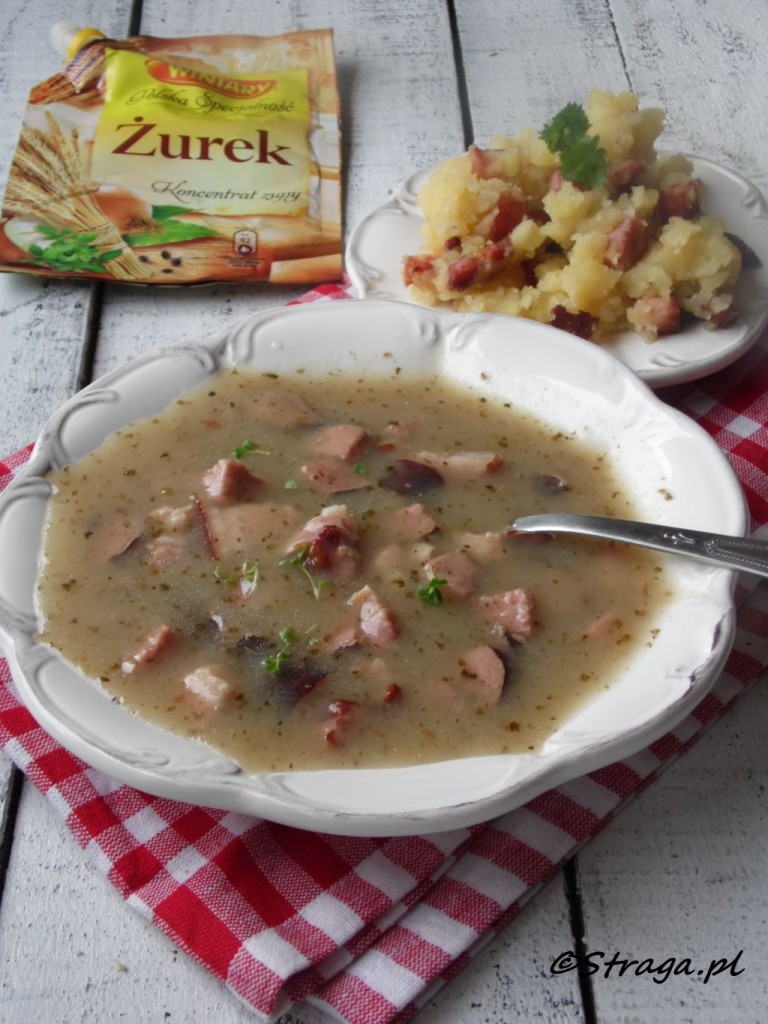 Żurek z koncentratu Winiary