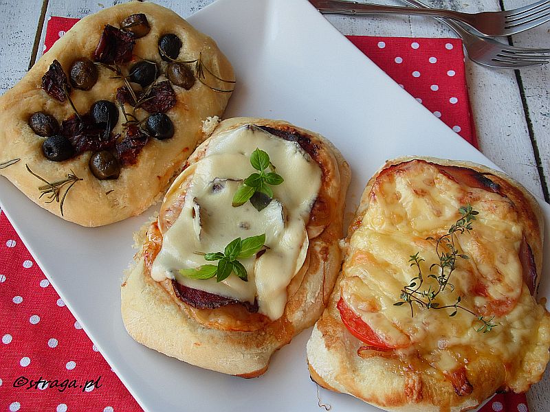 Mini pizza urodzinowa (miks smaków)