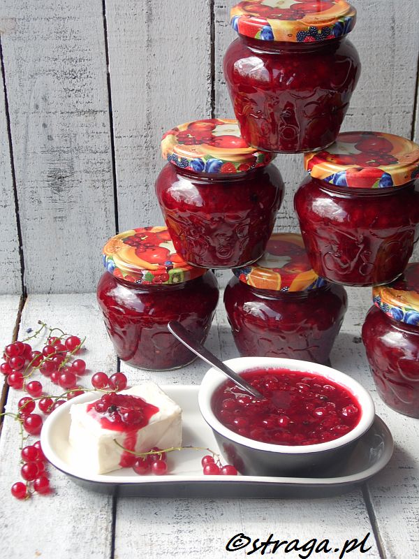 Chutney z czerwonych porzeczek