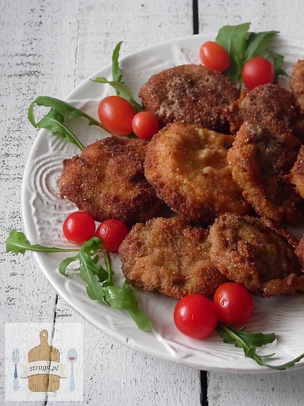 Gąski panierowane smażone (kotleciki z gąsek)