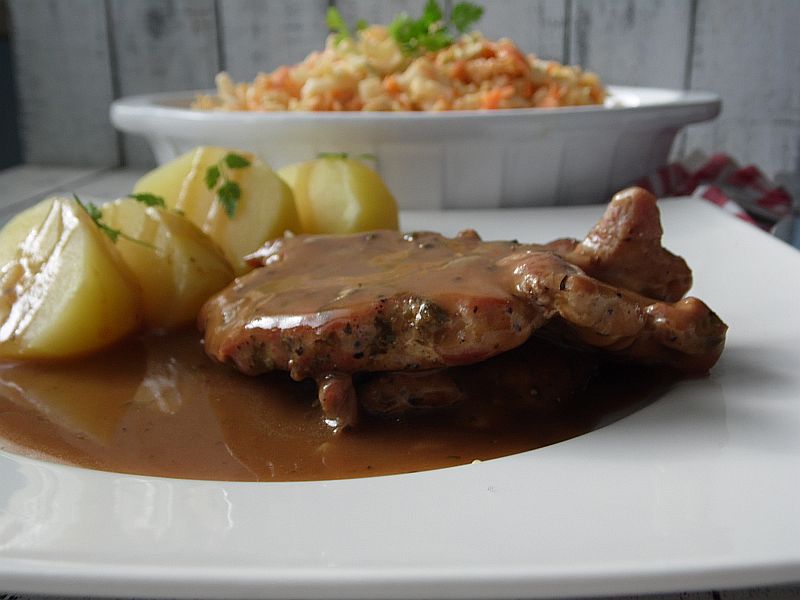 Przepis na bitki wieprzowe z karkówki