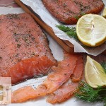 Gravlax z łososia