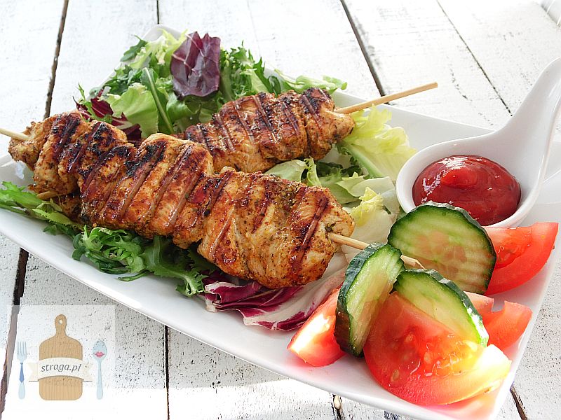 Satay z indyka pikantny