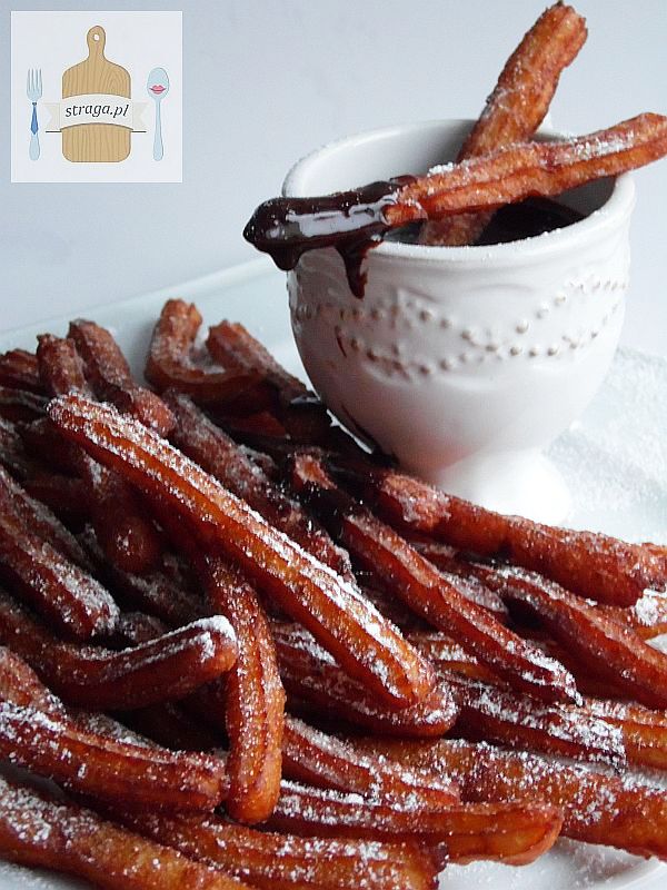 Churros pomarańczowe