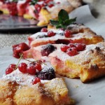 Galette z serem i truskawkami