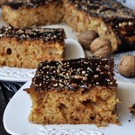 Ciasto marchewkowe z polewą czekoladową