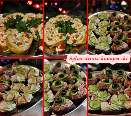 Sylwestrowe kanapeczki. Mini kanapeczki
