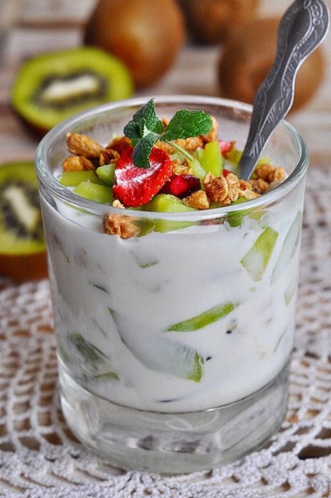 Jogurt z kiwi