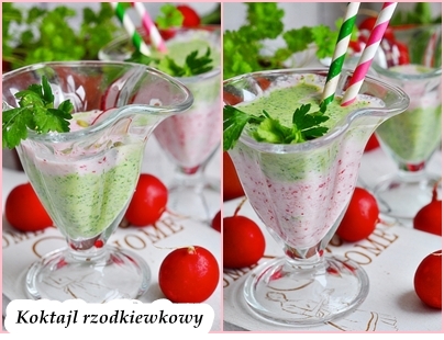 Koktajl z rzodkiewek