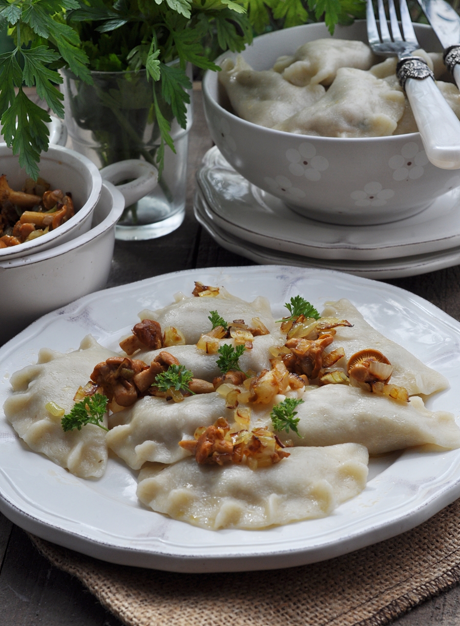 Pierogi z kurkami