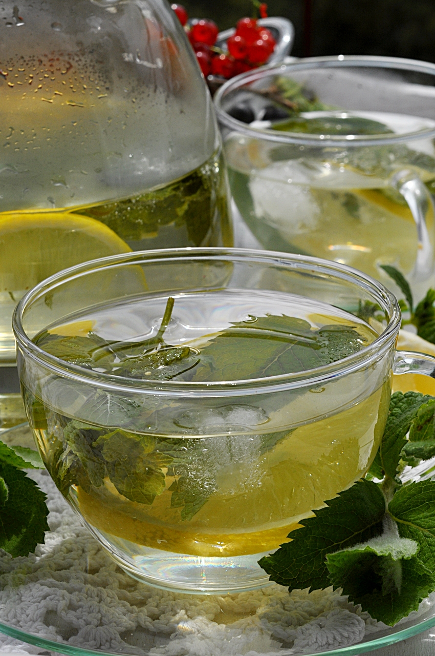 Mrożona herbata. Ice tea.