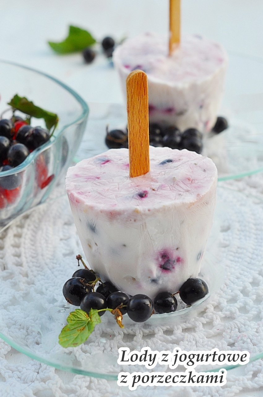 Lody jogurtowe