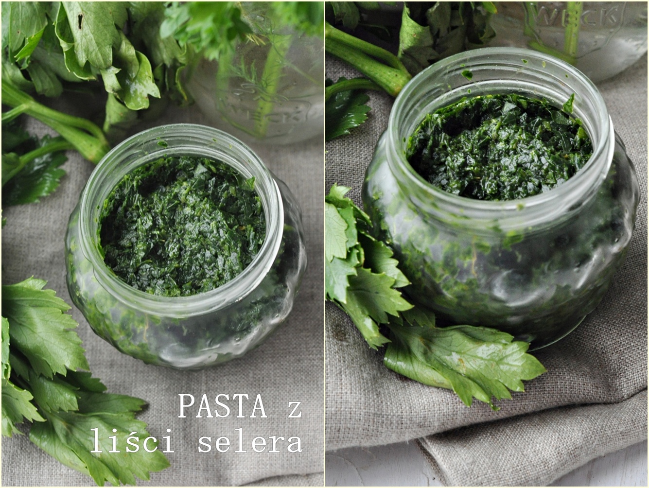 Pasta z selera. Pasta selerowa.