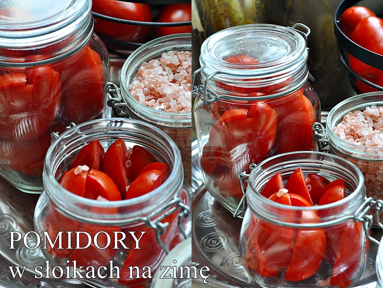 Pomidory w słoikach