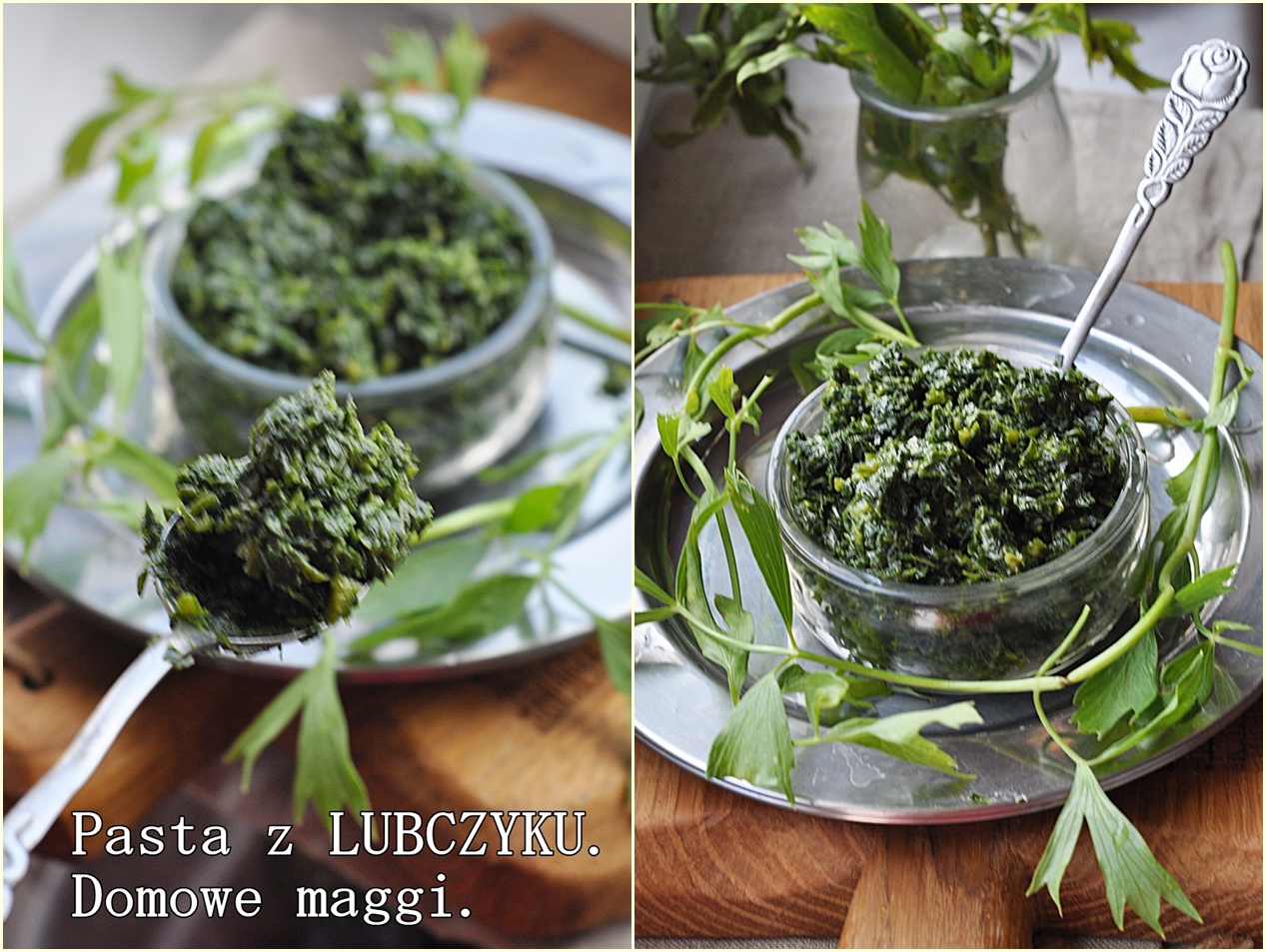 Pasta z lubczyku. Pasta lubczykowa
