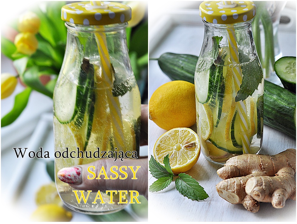 Sassy water . Napój odchudzający