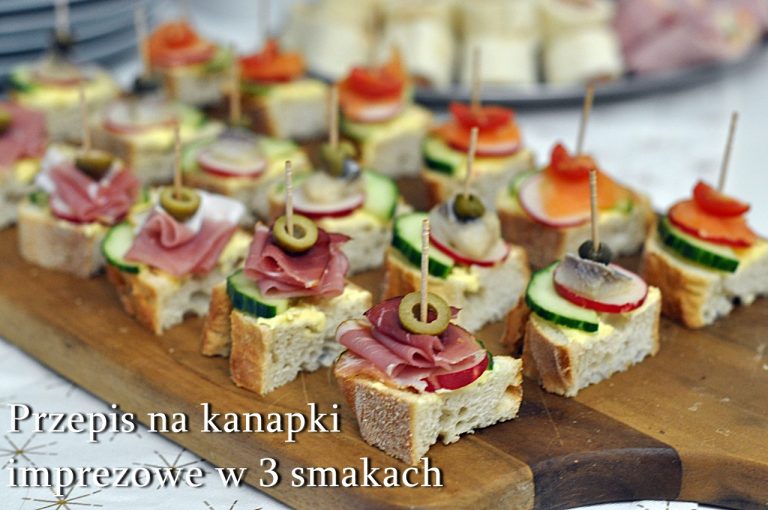 Przepis na kanapki imprezowe
