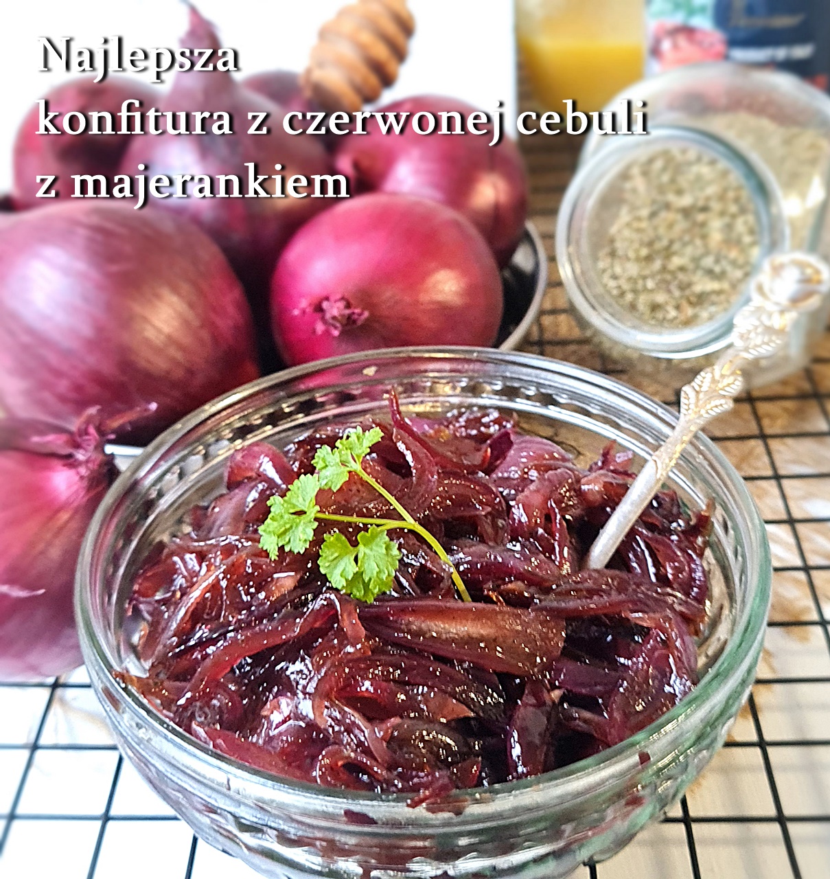 Najlepsza konfitura z czerwonej cebuli