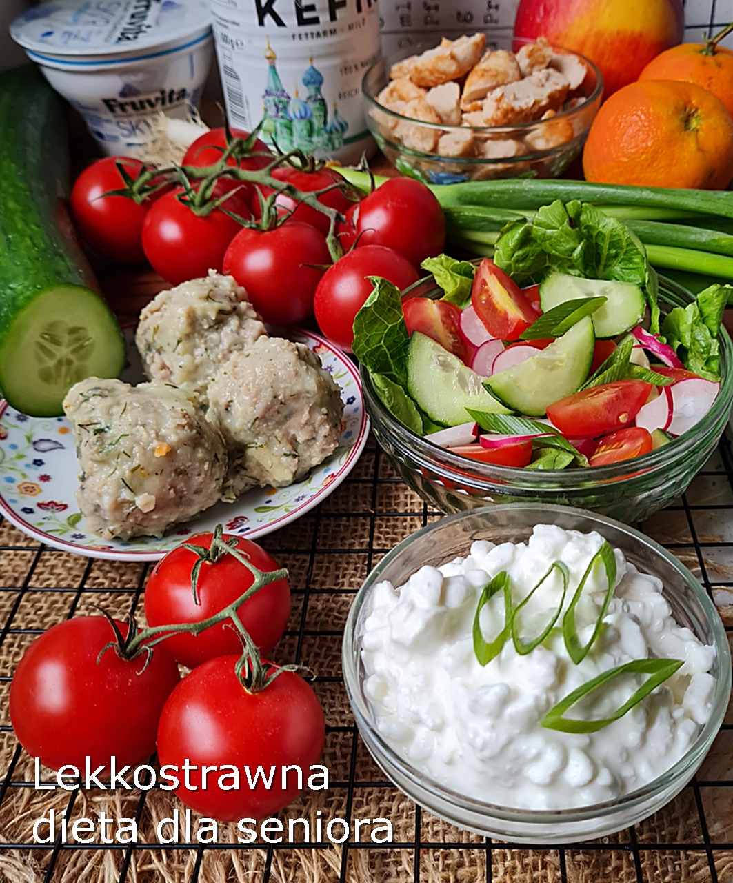 Lekkostrawna dieta dla seniora