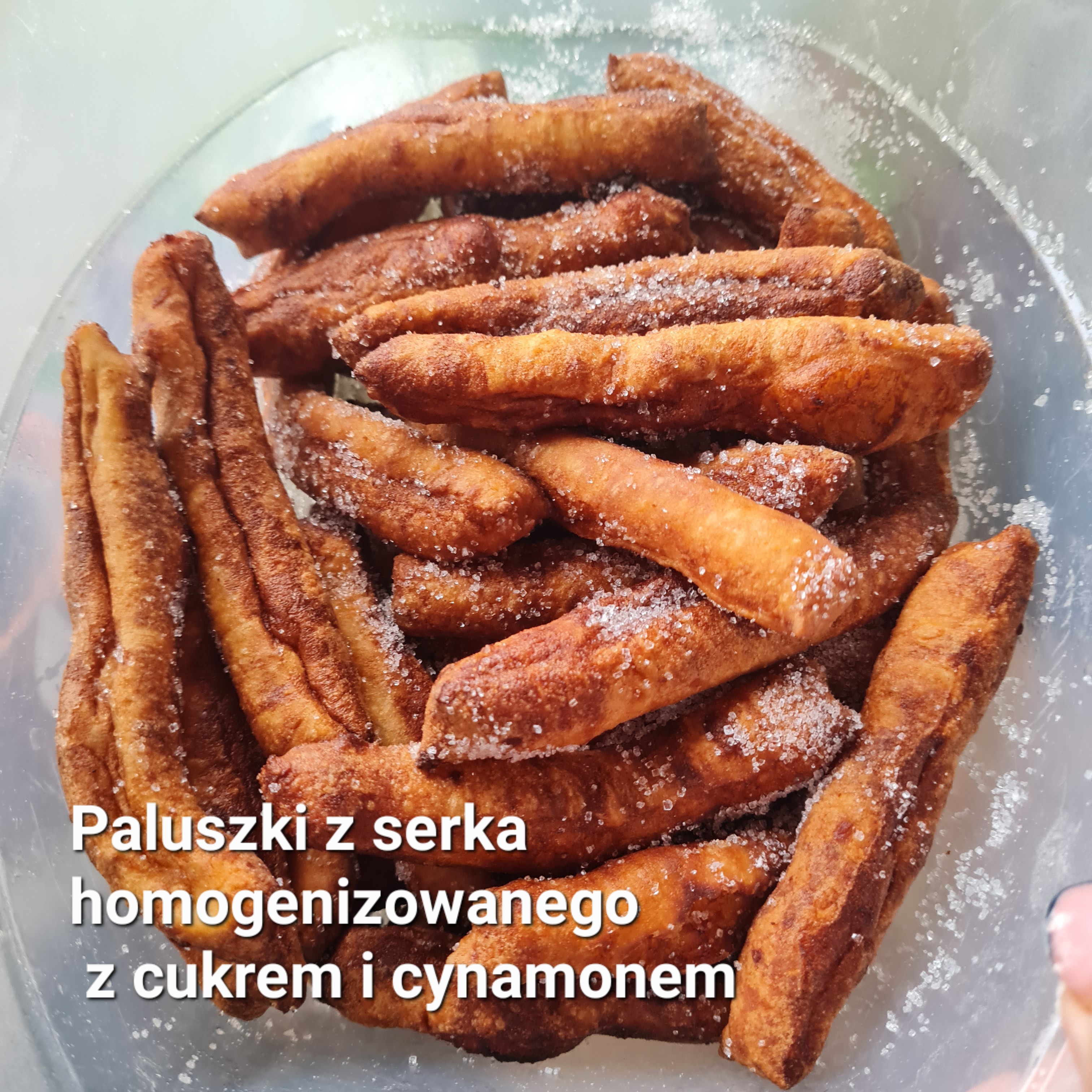 Paluszki z serka homogenizowanego